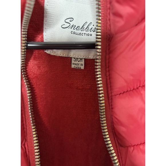 Snobbish Collection Womens Size Small Puffer Vest 20 1/2 In Long Fall Winter - Picture 4 of 12